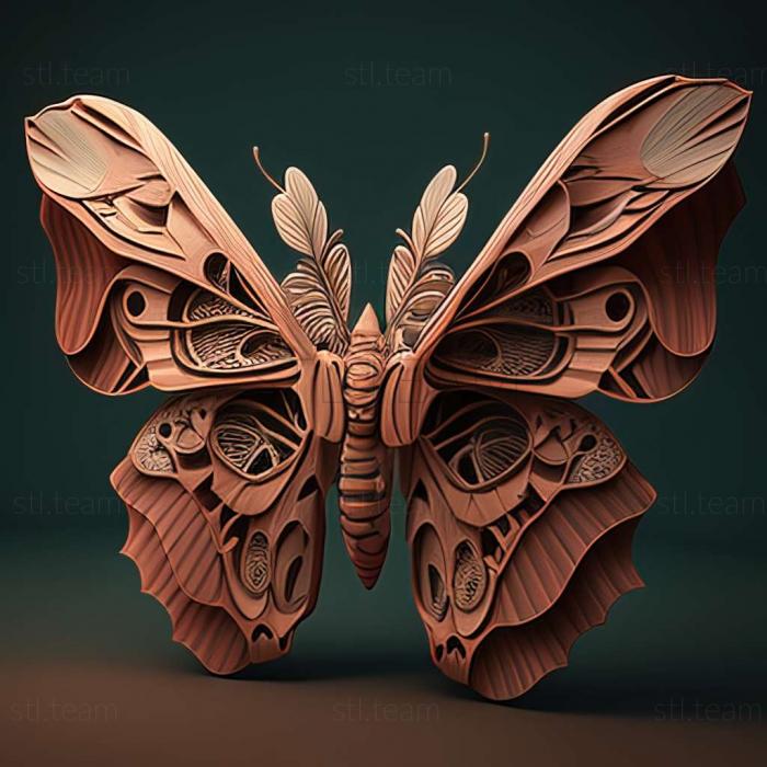 3D model Parthenos sylvia (STL)